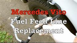 Replacing The Fuel Pipe Mercedes Vito 638 Diesel
