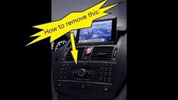 Replacing The Radio Mercedes W204 With A Navigation Unit
