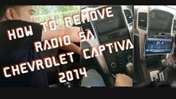 Where Is The Chevrolet Captiva C140 Radio Antenna Located
