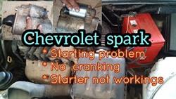 Where Is The Starter On A Chevrolet Spark
