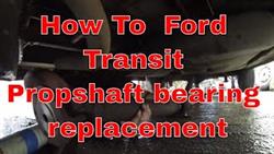 1992 Ford transit half axle bearing replacement