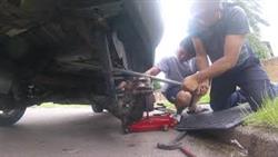 2008 Ford galaxy rear spring replacement