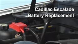 2018 Cadillac Escalade battery replacement