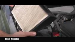 Cabin air filter replacement mercedes w203