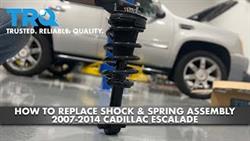 Cadillac Escalade front shock absorber replacement