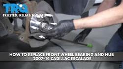 Cadillac Escalade hub replacement