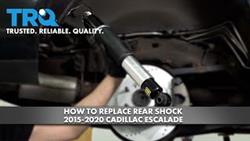 Cadillac Escalade rear shock absorber replacement