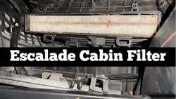 Cadillac Escalade Where Is The Cabin Filter
