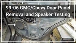 Chevrolet Lanos How To Remove Rear Right Speaker
