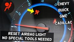 Chevrolet Tracker Airbag Error
