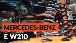 Do-It-Yourself Mercedes 210 Rear Spring Replacement
