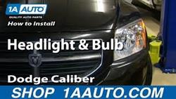 Dodge Caliber How To Replace Headlight
