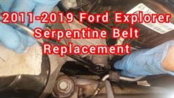 Ford Explorer 2 Belt Replacement
