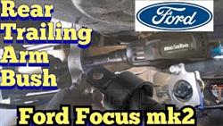 Ford Focus 2 Rear Suspension Bushing Replacement

