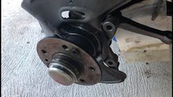 Front wheel bearing replacement 124 Mercedes