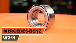 Front Wheel Bearing Replacement Mercedes 211
