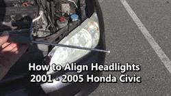 Headlight Adjustment Honda Stream 2001 Do It Yourself
