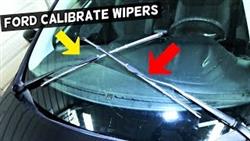 How to adjust windshield wipers on ford focus 3