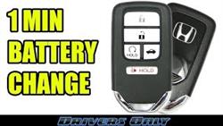 How To Change Battery In Honda Lucky Key
