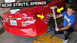 How to change rear struts on chevrolet cruze