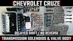 How to clean solenoids in chevrolet cruze automatic transmission