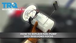 How to disassemble fuel pump ford focus 3