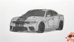 How To Draw A Dodge Charger
