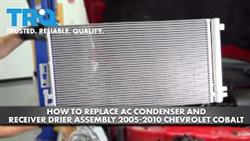 How To Remove Air Conditioner Radiator Chevrolet Cobalt
