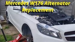 How To Remove Alternator On Mercedes 180
