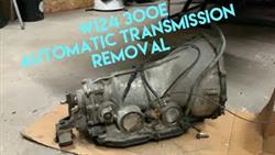 How To Remove Automatic Transmission Mercedes 124
