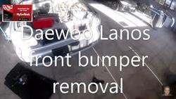 How To Remove Front Bumper On Chevrolet Lanos
