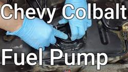 How To Remove Fuel Pump On Chevrolet Cobalt
