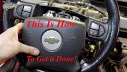How To Remove Steering Wheel Chevrolet Cobalt
