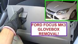 How To Remove The Glove Box Ford Focus 3 Restyling
