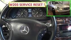 How To Reset Service Interval Mercedes W203
