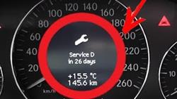 How To Reset That On A Mercedes 211 Restyling
