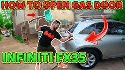 Infiniti FX35 Where To Open The Gas Tank
