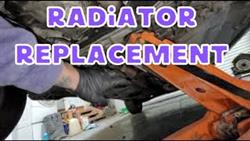 Jeep cherokee kl cooling radiator replacement