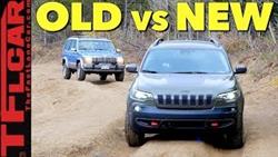 Jeep Cherokee offroad video