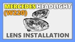Lens Replacement For Hella 3 Mercedes W220
