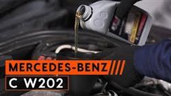 Mercedes 202 Kanefron Oil Change
