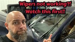 Mercedes S200 203 Reason Wipers Do Not Work
