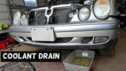 Mercedes W202 How To Drain Antifreeze From The Engine
