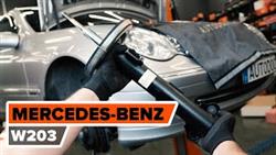 Mercedes w203 front strut replacement