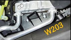 Mercedes w203 heater radiator replacement