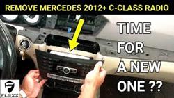 Remove Head Unit Mercedes W204 2012
