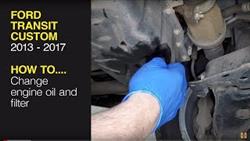 Replace Engine Oil Ford Transit How To Drop
