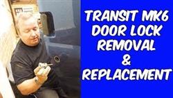 Replacement door lock mags ford transit 2008