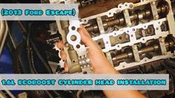 Replacement Of Camshaft Seals Ford Kuga 1.6 Ecoboost
