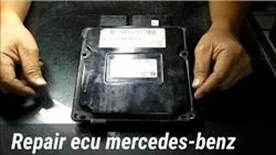 Replacement of contacts of the ecu connector mercedes w203 m271